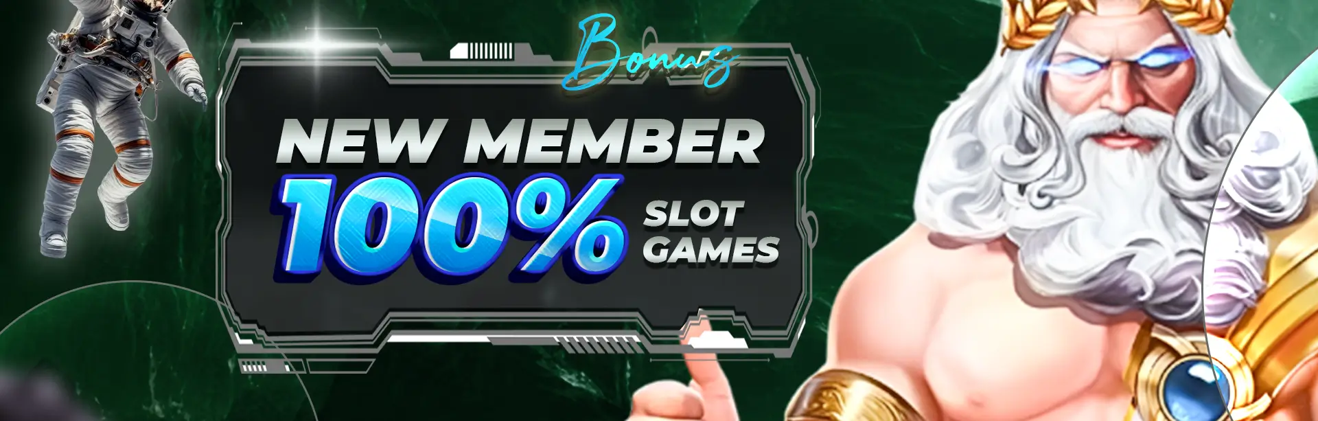WELCOME BONUS 100%